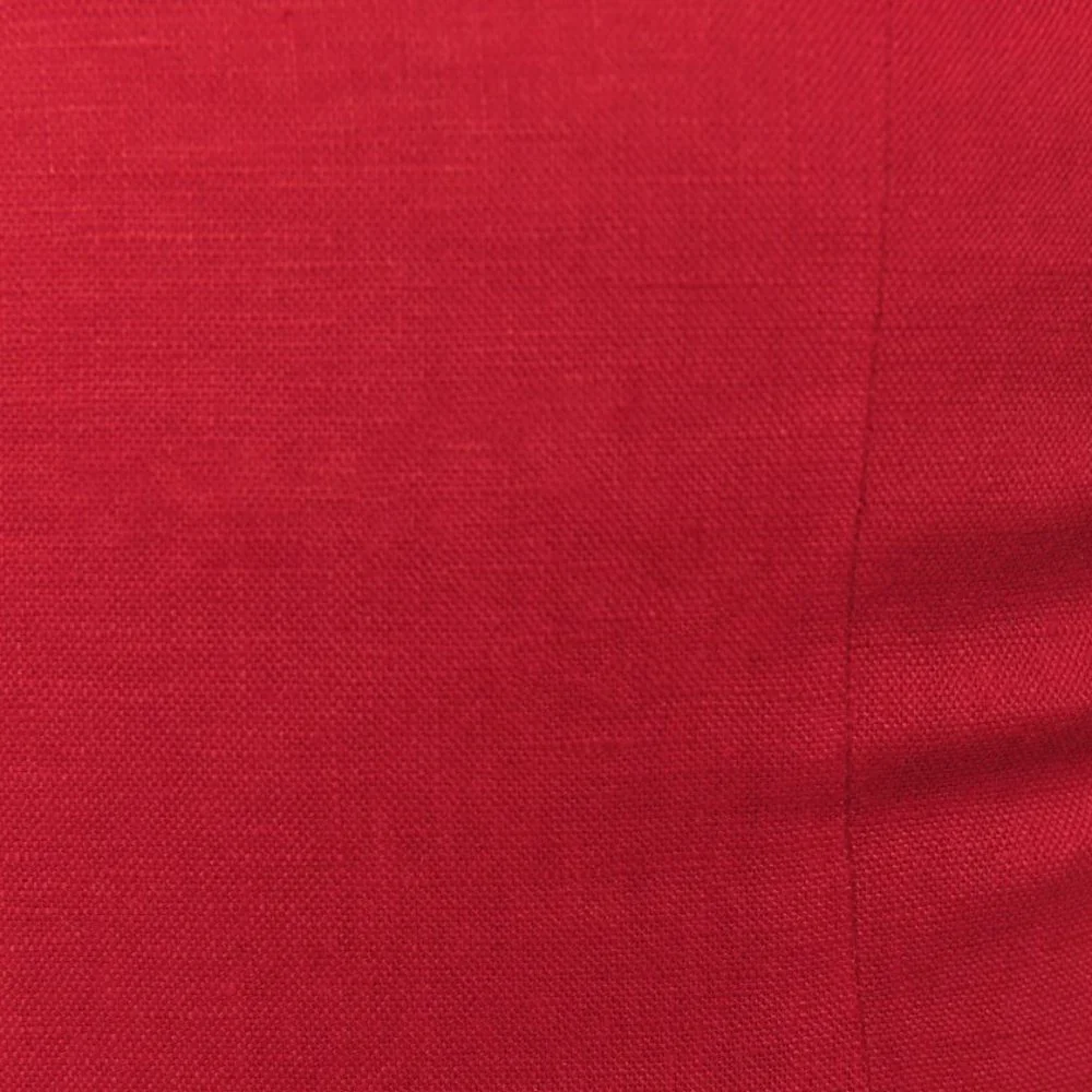 Reformation Isha Linen Dress in Cherry - Picture 6 of 15